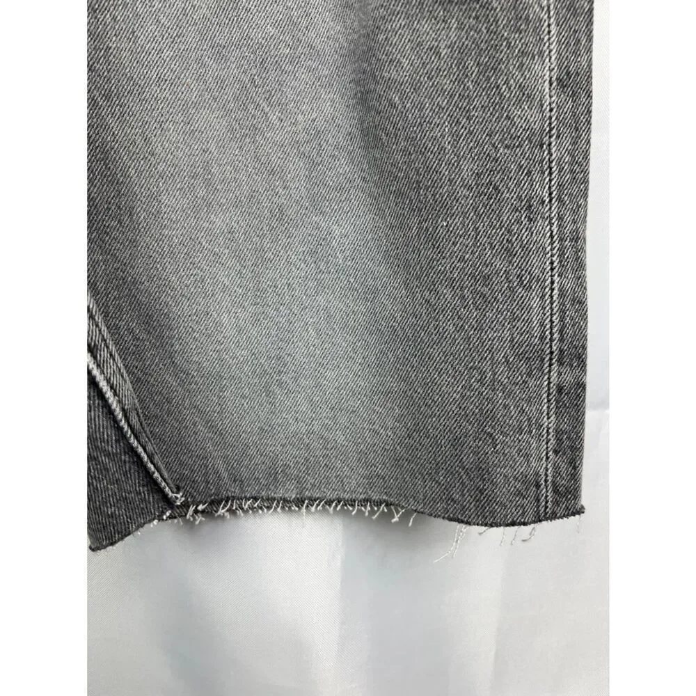 Etica Gray denim Brandy Long short in Quartzsite size 25 New